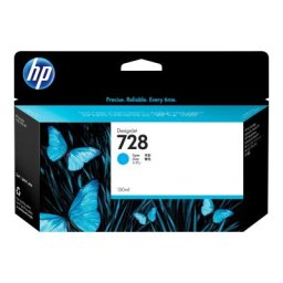Cartus Cerneala HP 728 F9J67A | Cyan, Original, Plotter