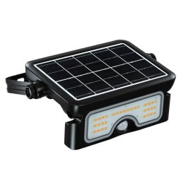 Proiector LED V-Tac SKU-24341 | Solar, 7W, 3in1, Negru