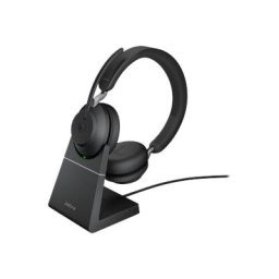 Casti Jabra Evolve2 65 MS Stereo 26599-999-989 | Bluetooth, USB, Microfon Reducere Zgomot