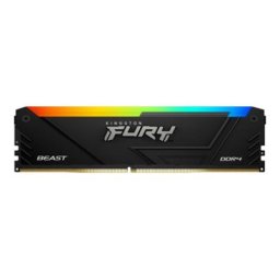 Memorie RAM Kingston FURY Beast RGB KF432C16BB2AK2/32 | DDR4, 32GB (2x16GB), 3200MHz, CL16
