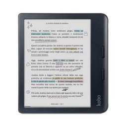 eBook Reader Kobo Libra Colour N428-KU-BK-K-CK | 7", Ecran Color, Negru