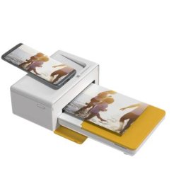 Camera Foto Instant Kodak Dock Plus D460Y | 10x15 cm, 4Pass, Galben/Alb