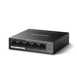 Switch PoE Gigabit Mercusys MS105GP cu 5 porturi RJ45