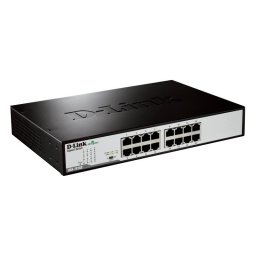 Switch D-Link Gigabit cu 16 porturi RJ45, carcasa metalica, DGS-1016D