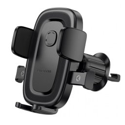 Suport auto telefon, grila ventilatie, 4.5-7 inch, negru