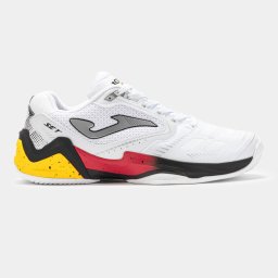 Pantofi Tenis JOMA Set Men 2402 Clay Bărbați Alb/Roșu - alb/rosu, 45