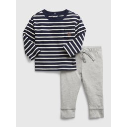 GAP Baby Outfit Organic Set T-Shirt & Sweatpants - Boys