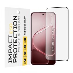 Folie de protectie Techsuit pentru Oppo A6 Pro 5G / A6 Pro 4G, Sticla Securizata, Full Glue, Neagra