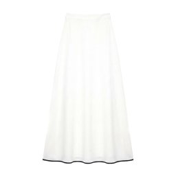 TOPSHOP Fusta Tscaro Maxi 31001230 11-0602 TCXow white