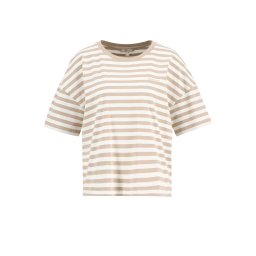 BARBOUR T-Shirt Adria LML0893 sn31 light sand stripe