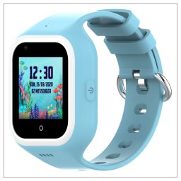 Ceas smartwatch GPS copii Wonlex KT21, Albastru