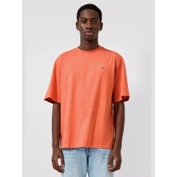 Q/S by s.Oliver Tricou barbati din amestec de bumbac, Relaxed fit, Portocaliu (SELECTATI MARIMEA: XL)
