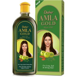 DABUR Amla Gold Hair Oil Ulei de Amla Gold Migdale Henna 300ml