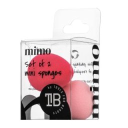 MIMO Set of 2 Mini Sponges burete pentru make-up - set Pink