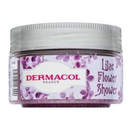 Dermacol Lilac Flower Shower exfoliant pentru corp Delicious Body Scrub 200 ml