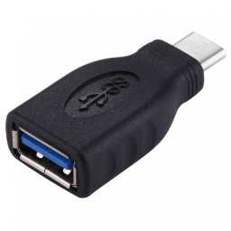 Adaptor USB-C 3.1 la USB-A OTG T-M Negru, kur31-11