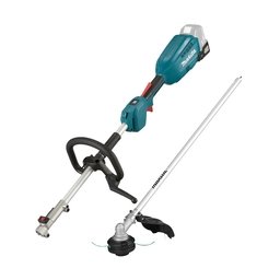 Makita - DUX18ZX1 + EM408MP - Coasa multifunctionala, fara acumulatori si incarcator, Li-Ion, 18 V, - Ah + accesoriu coasa, 300 mm