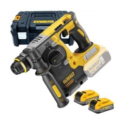 DeWalt - DCH273S2T - Rotopercutor SDS-Plus cu 2 acumulatori si incarcator, Li-Ion, 18 V, 3.5 Ah, 2.1 J, valiza speciala