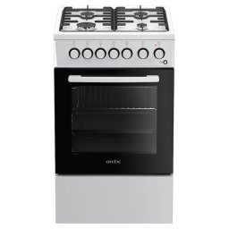 Aragaz Arctic ACM5611DTL Aragaz Mixt, 4 arzatoare, Cuptor Electric, Alb