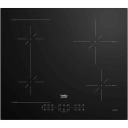 Plita Plita cu Inductie Portabila 4 Zone de Gatit 60 cm Negru Touch Control, Booster, Timer Electronic, Protectie Copii