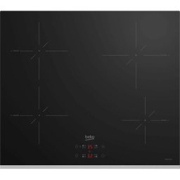 Plita Plita cu Inductie Portabila 4 Zone de Gatit 60 cm Negru Touch Control, Booster, Timer Electronic, Protectie Copii