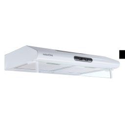 Hota NHO-CL60F15W - Hota de Bucatarie, 60 cm, 2 Filtre Aluminiu, Iluminare LED, Alb