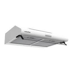 Hota NHO-CL60F49W - Hota de Bucatarie, 60 cm, 2 Filtre Aluminiu, Iluminare LED, Alb