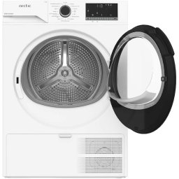 Uscator de rufe A2T28249W, Pompa de caldura, 8 kg, 15 programe, Clasa C, Motor Silent Inverter, Aqua Surf, Alb