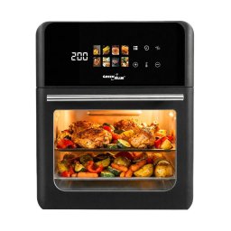 Friteuza GreenBlue AIR FRYER Oil-Free Air Fryer, 1800W, 10L capacity, 8 programs, accessories, timer, GB950