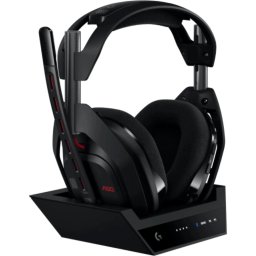LOGITECH Astro A50 (Gen 5) cablu fără joc headset + stație de bază negru
