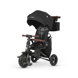 QPlay - Tricicletă multifuncțională NOVA DELUXE 5-în-1 pentru copii, neagră