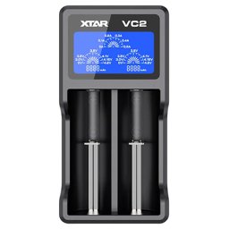 Incarcator portabil XTAR VC2 pentru 2 baterii Li-ion 18650