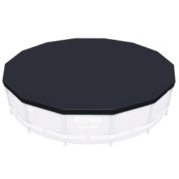 Prelata Bestway pentru piscina rotunda cu cadru metalic, 396 cm