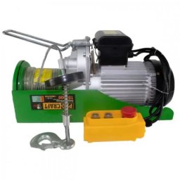 Troliu Electric Palan ProCraft TP500 1020W Cu Kit Montare Gri-Verde
