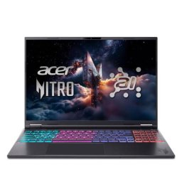 Laptop Acer Nitro 16S AI WQXGA 16 inch AMD Ryzen AI 9 365 32GB 1TB SSD RTX 5060 Free Dos Black