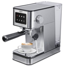 Espressor Manual CAMRY CR 4389 Rezervor Apa 1.7L Spumare Manuala a Laptelui Presiune 20 Bari Putere 1200W Inox