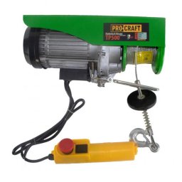 Troliu electric palan Procraft TP500, 1020W, cu kit montare Greutate 500kg