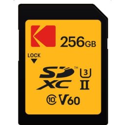 Card memorie Card de memorie SD Kodak Ultra Pro 256 GB, UHS-II, U3, V60, Citire 300 MB/s / Scriere 160 MB/s