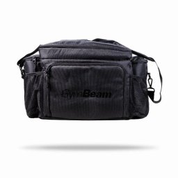 Genti sport Geantă pentru alimente Fit Prep Black + 6 recipiente - GymBeam