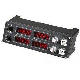 LOGITECH G Saitek Pro Flight Radio Panel, Black