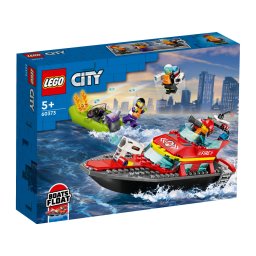 BARCA SALVARE A POMPIERILOR, LEGO 60373