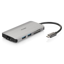DLINK 8‑IN‑1 USB‑C HUB DUB‑M810