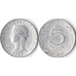 Ungaria 1961 - 5 filler, circulata
