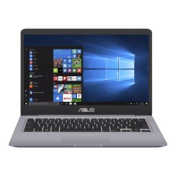 Laptop ultraportabil ASUS VivoBook S14 S410U cu procesor Intel® Core™ i3-7100U 2.40 GHz, Kaby Lake, 14", Full HD, 12GB, 256GB M2 SSD, Intel® UHD Graphics 620, Microsoft Windows 11 Pro, Mist Blue