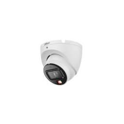 Camera supraveghere IP Dahua Dome 6MP, Smart Dual Light IR 30m + lumina calda 30m, lentila fixa 3.6mm, microfon, detectie umana, PoE, IP67 - IPC-HDW1639T-A-IL-0360B-S6