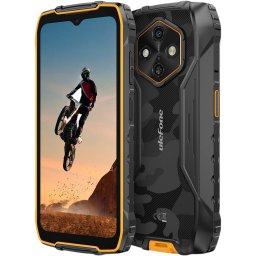 Telefon rugged Ulefone RugKing 4 Pro, 4G, 6.56 HD+, Octa-Core T7250, 8GB RAM, 256GB, NFC, 10000mAh, Android 15, Orange