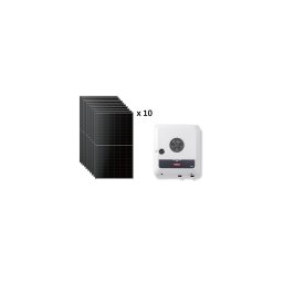 Pachet fotovoltaic trifazat 5,31 kWp cu 9 panouri Astronergy 590 W și invertor Fronius Symo GEN24 5.0