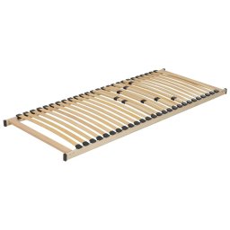 Produs Resigilat Somiera cu sipci Re-Bloom Vouziers, 80x200 cm, 30 lamele, lemn fag/mesteacan, 100 kg, maro - Verificat A