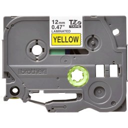 Brother Banda laminata TZE631S Black on Yellow