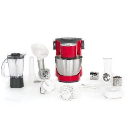 Robot de bucatarie Tefal Wizzo QB317538, 1000W, rosu/inox